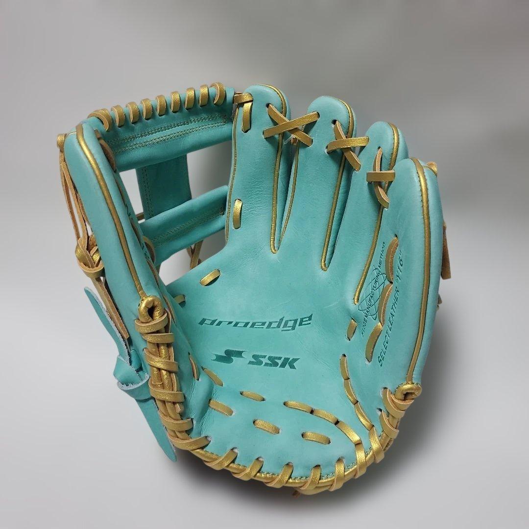 SSK プロエッジ 軟式グローブ 内野手用 右投げ サイズ5L[美品]