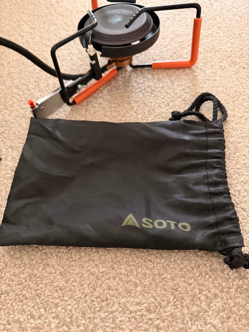 SOTO ST301MT 廃盤品 シングルバーナーコンロ 収納袋付き