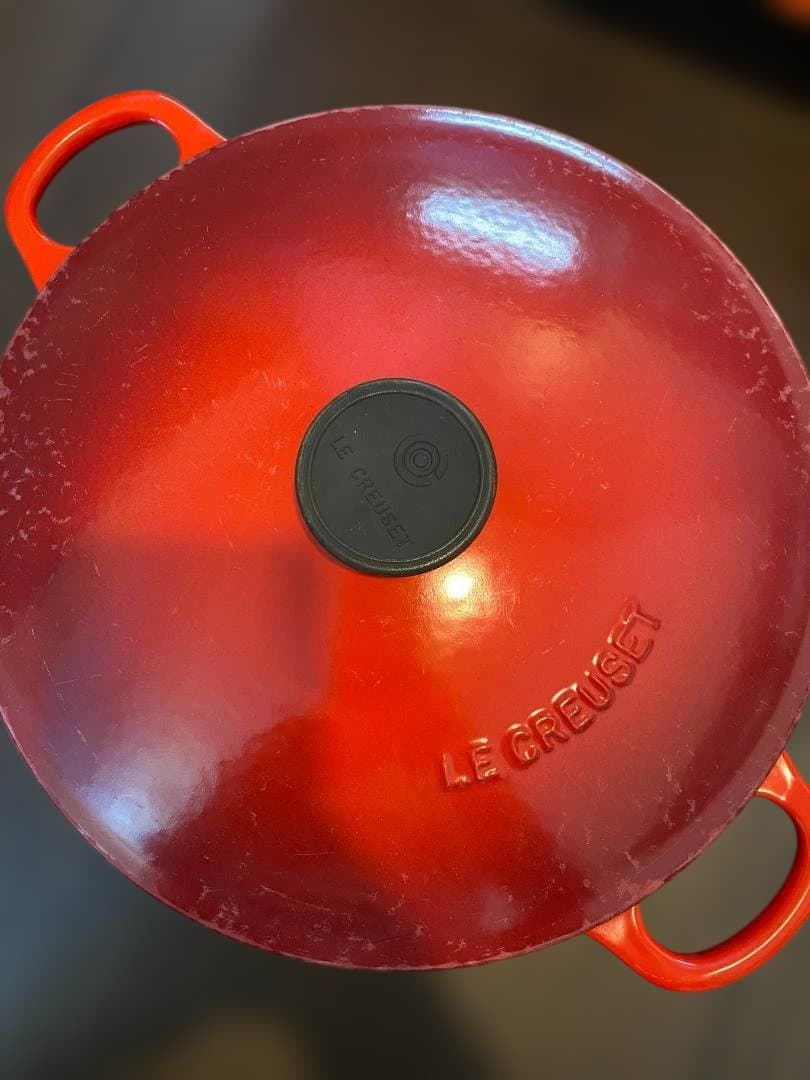 LE CREUSET 赤 両手鍋 26cm【祭日セール！】