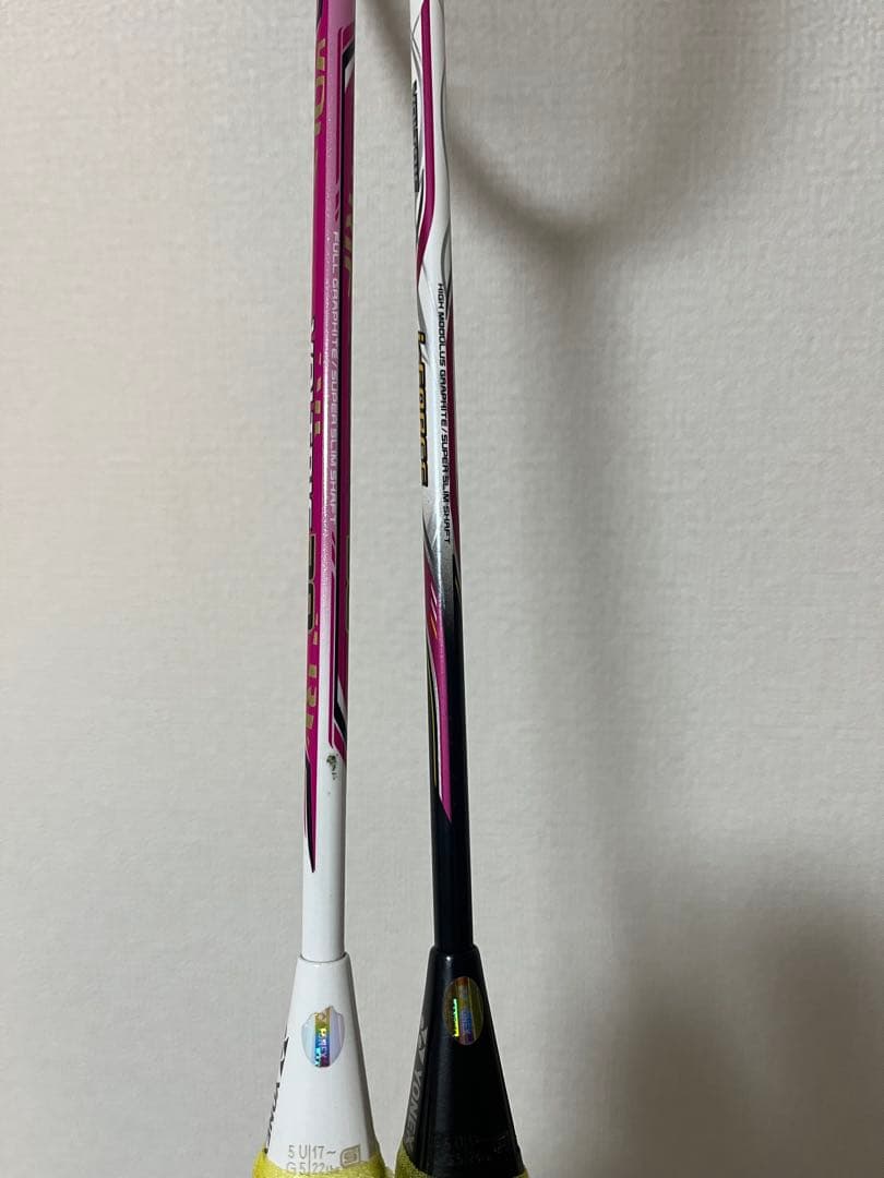 バドミントンラケット　ボルトリック2本セット　ヨネックス