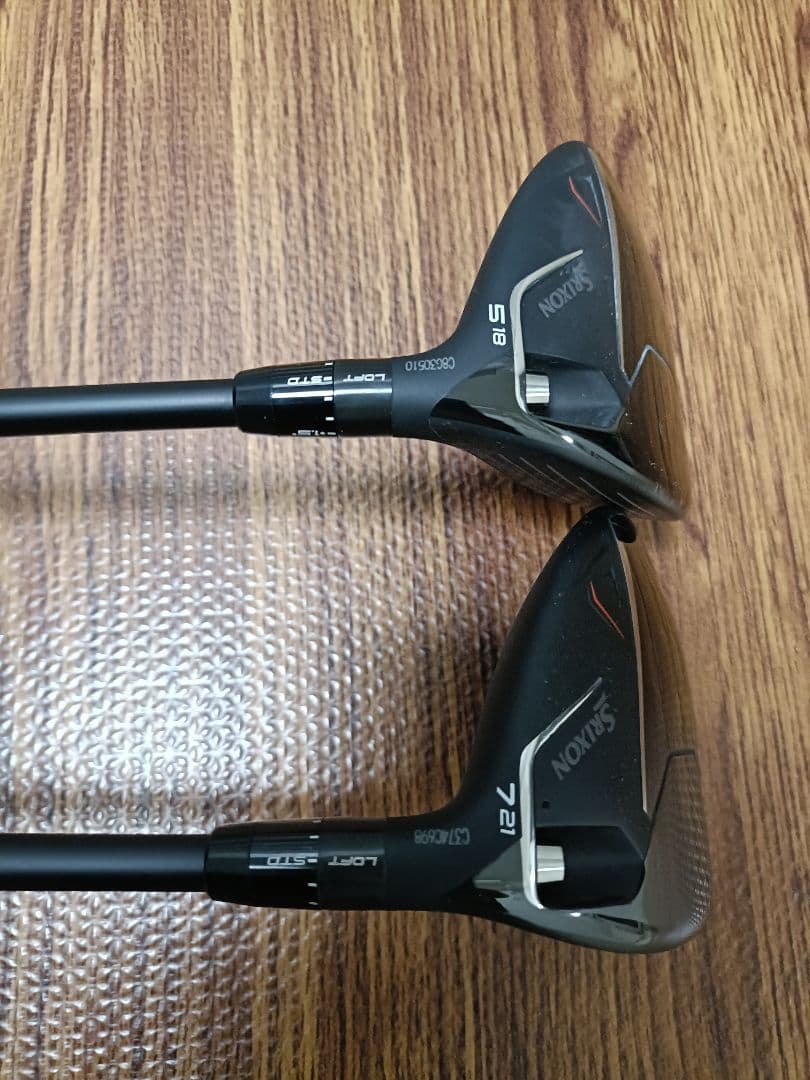 極美品 SRIXON ZXi 5番&7番フェアウェイウッド2本セット R&SR