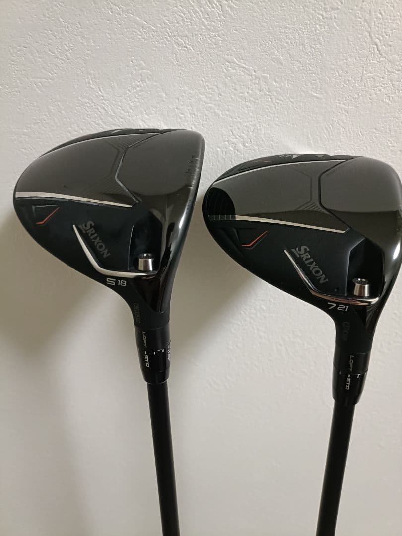 極美品 SRIXON ZXi 5番&7番フェアウェイウッド2本セット R&SR