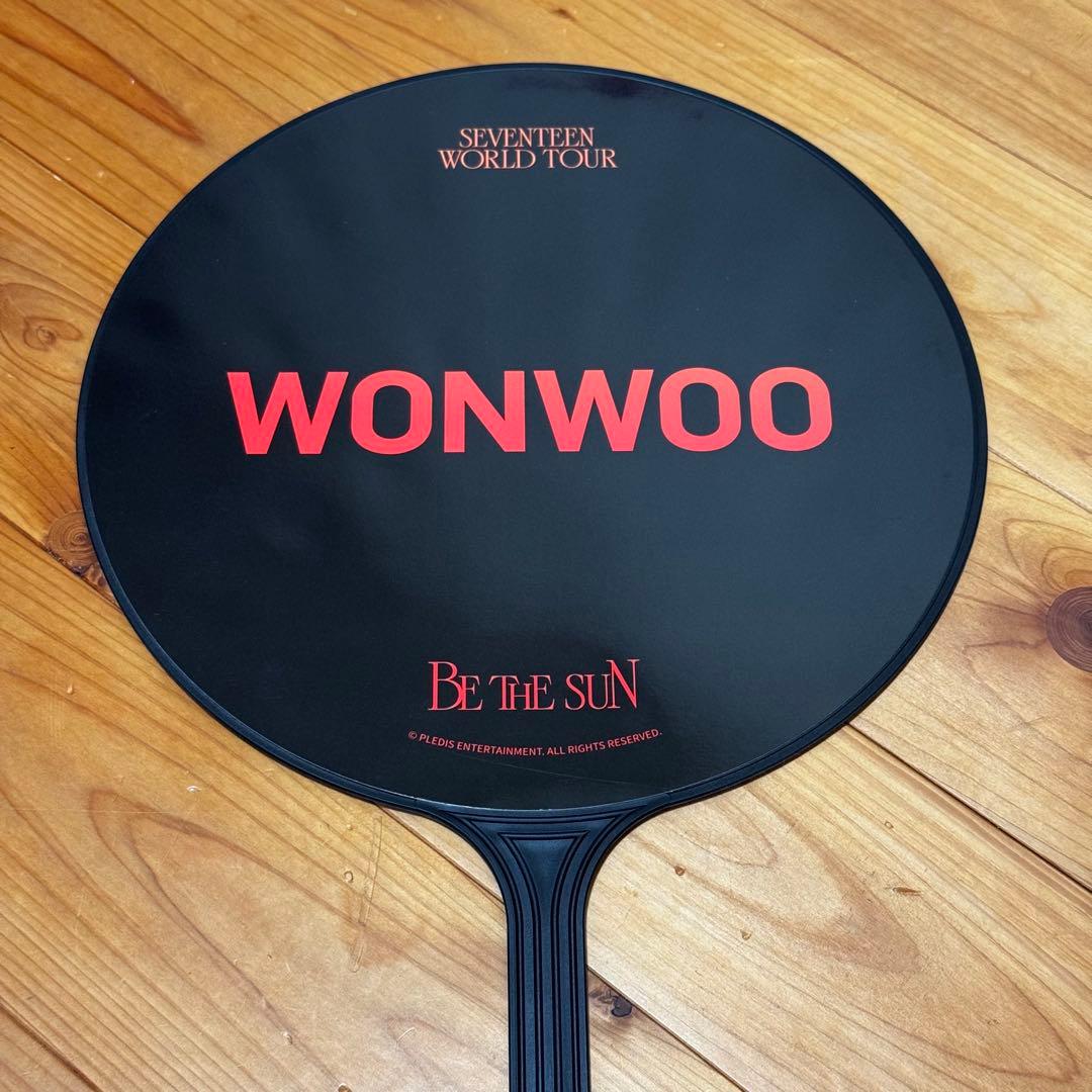 SEVENTEEN ウォヌ WONWOO うちわ be the sun