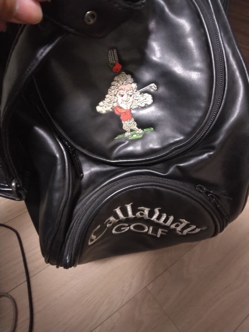 Callawaygolf BIG BERTHA レザーキャディバッグ レア 美品