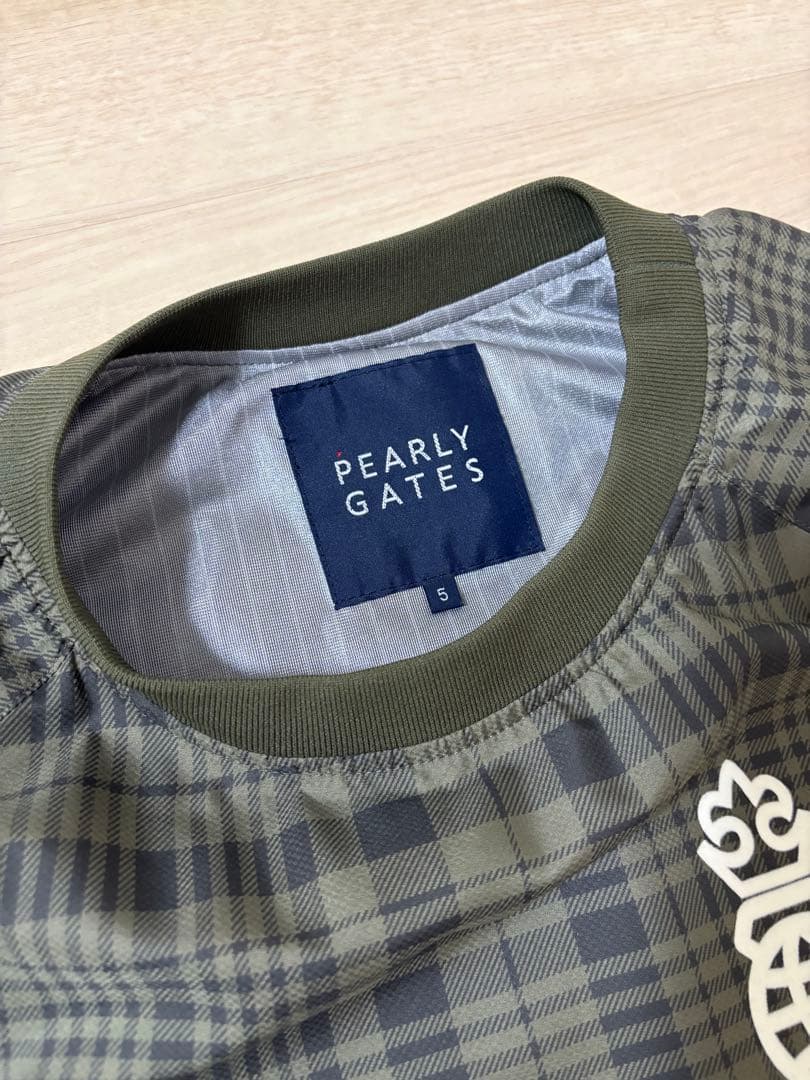 PEARLY GATES チェック柄スニード　サイズ5