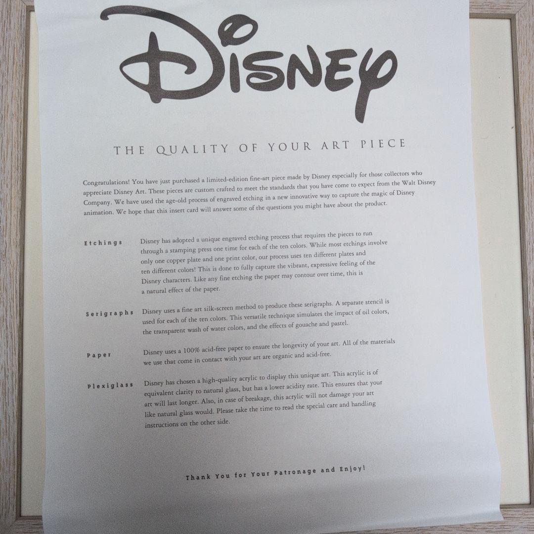 Disney アートトレジャー 白雪姫 アートワーク 額入り