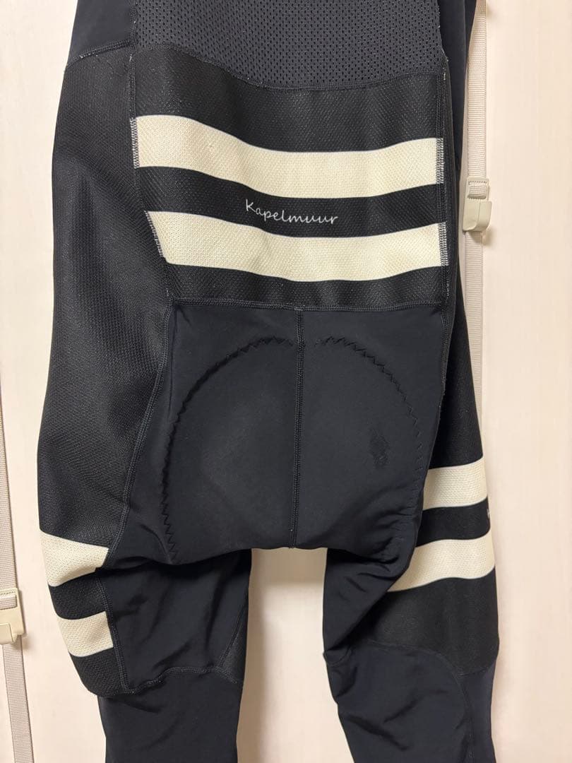 Kapelmuur サイクルジャージ 上下セットブラックカペルミュールM 裏起毛