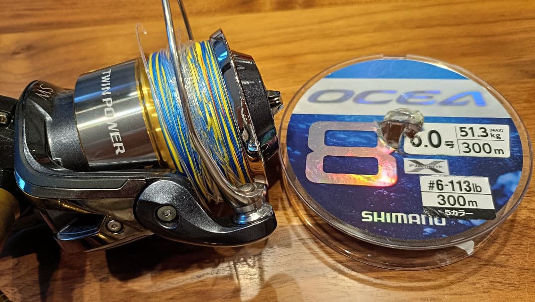 シマノ ツインパワー SW スピニングリール　14000 +　スプール　8000