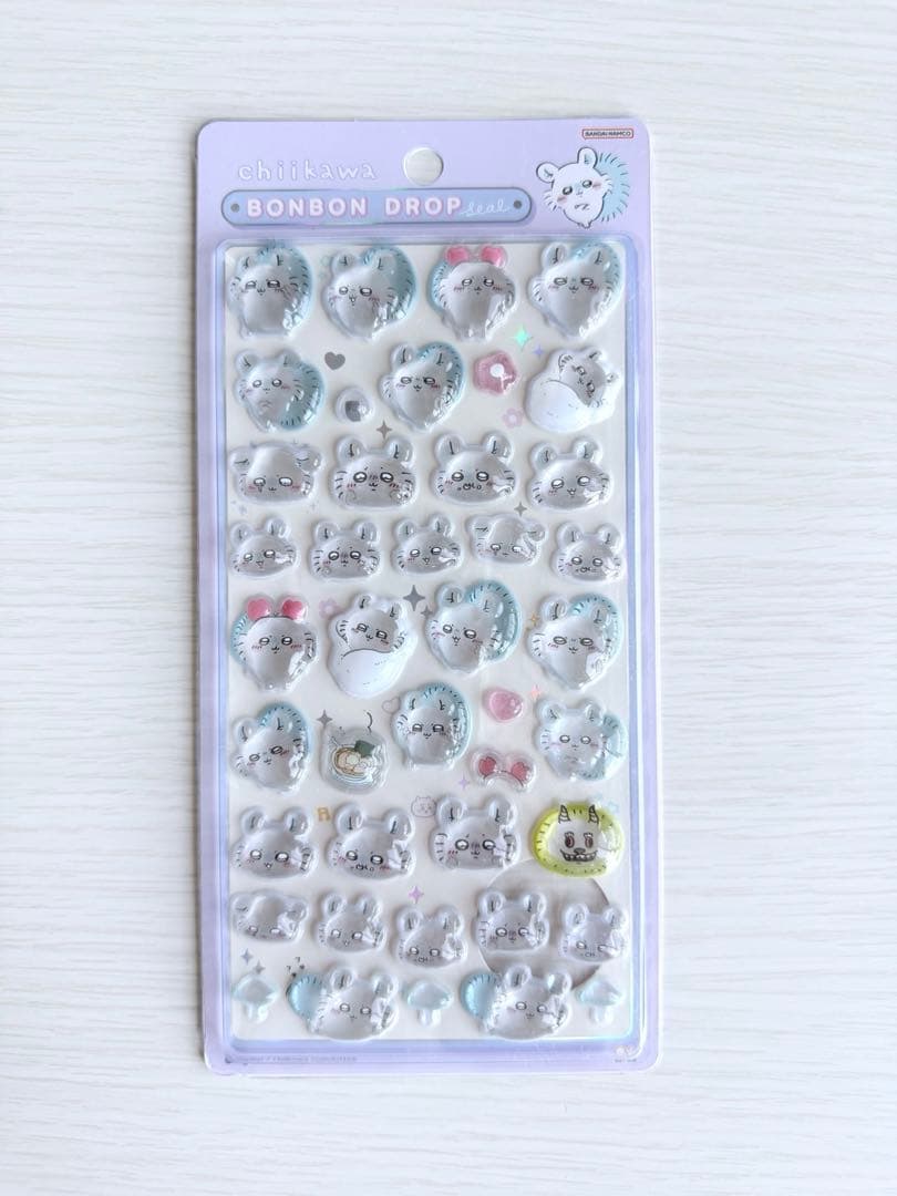 【ちいかわセット】A6シール帳 ボンボンドロップシール