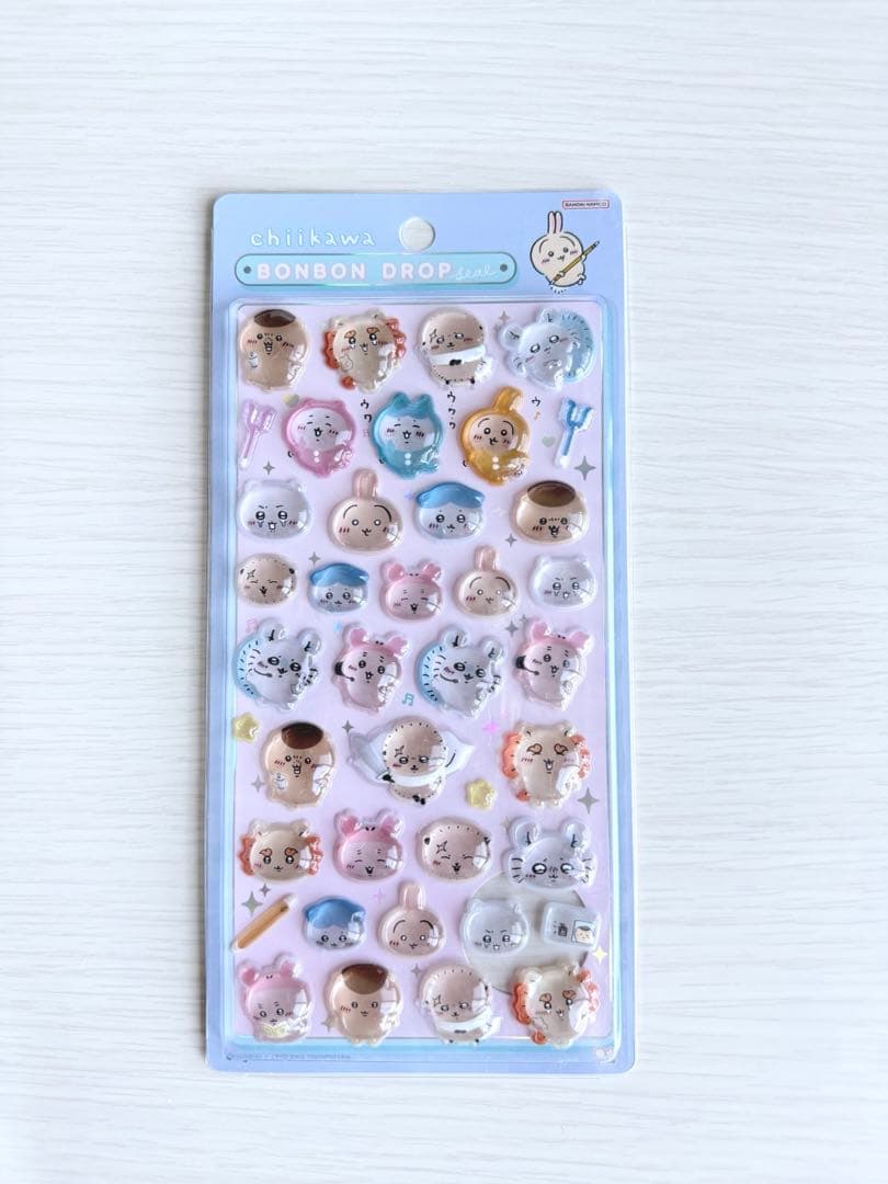 【ちいかわセット】A6シール帳 ボンボンドロップシール