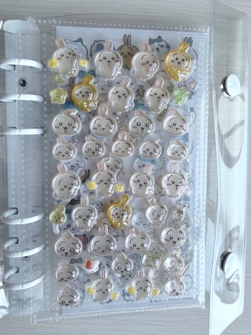 【ちいかわセット】A6シール帳 ボンボンドロップシール