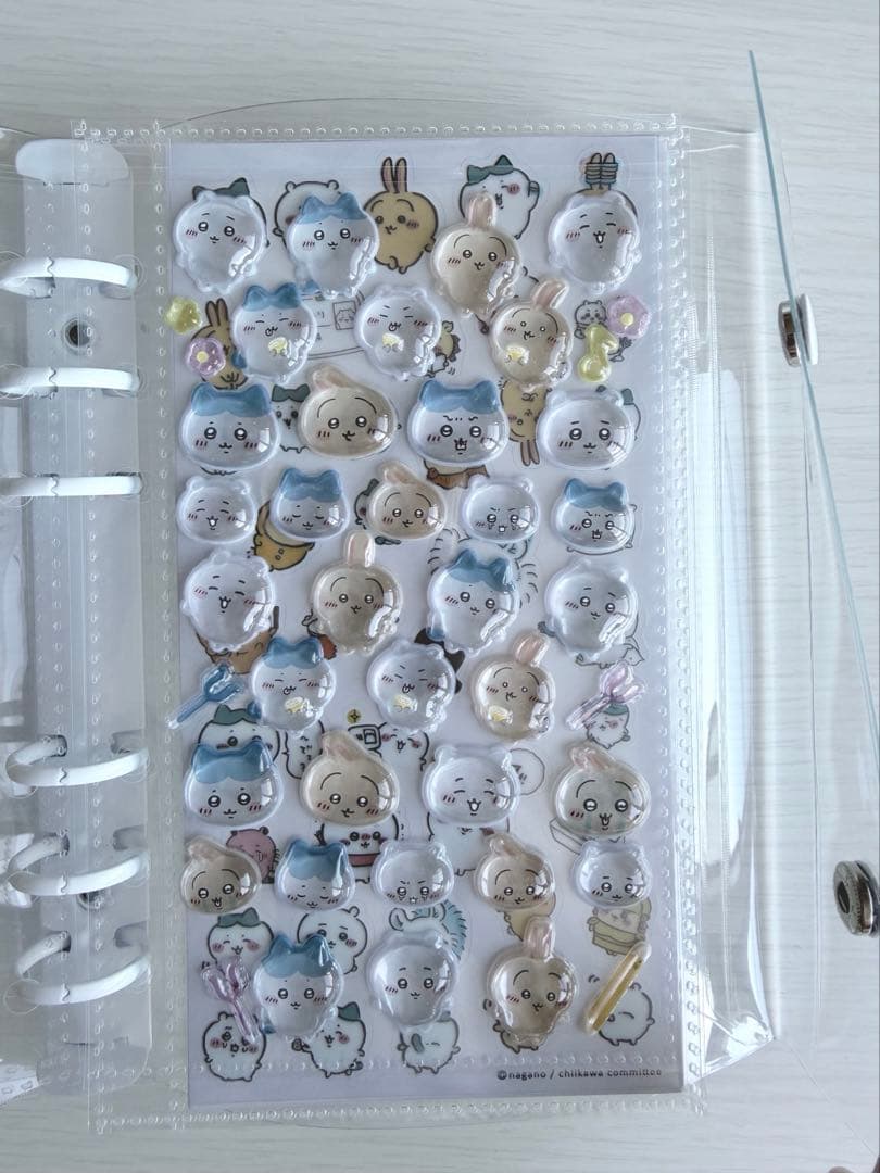 【ちいかわセット】A6シール帳 ボンボンドロップシール