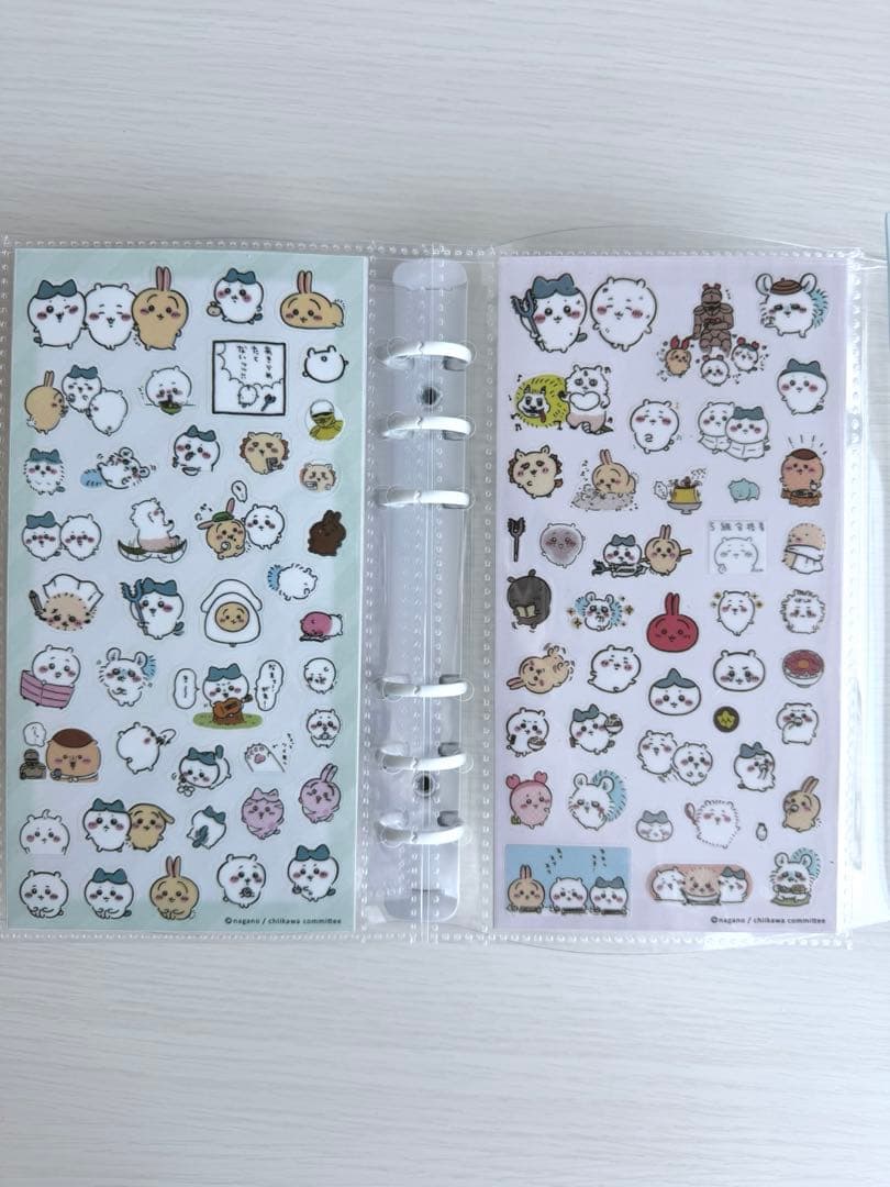 【ちいかわセット】A6シール帳 ボンボンドロップシール