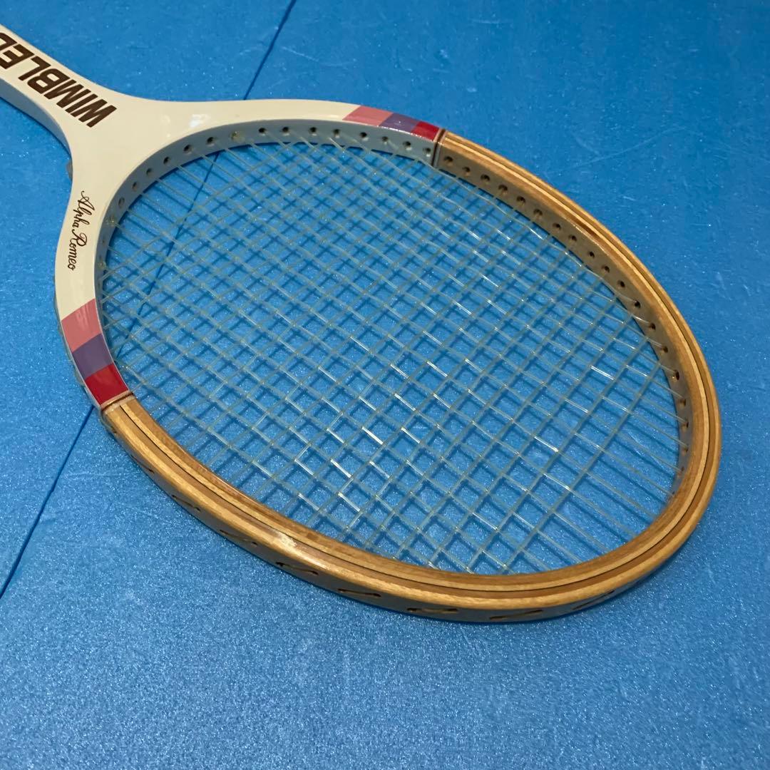激レア品 Alfa Romeoテニスラケット ノベリティ WIMBLEDON