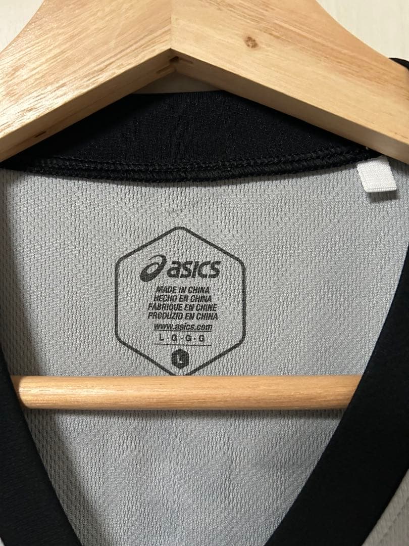 asics バスケレフェリー（審判）シャツ Lサイズ 上下セット