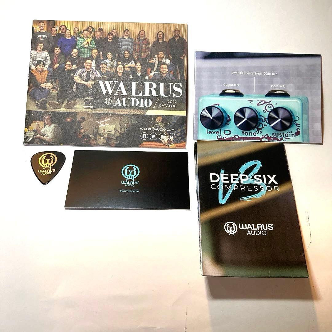 WALRUS AUDIO DEEP SIX Compressor V3 極美品