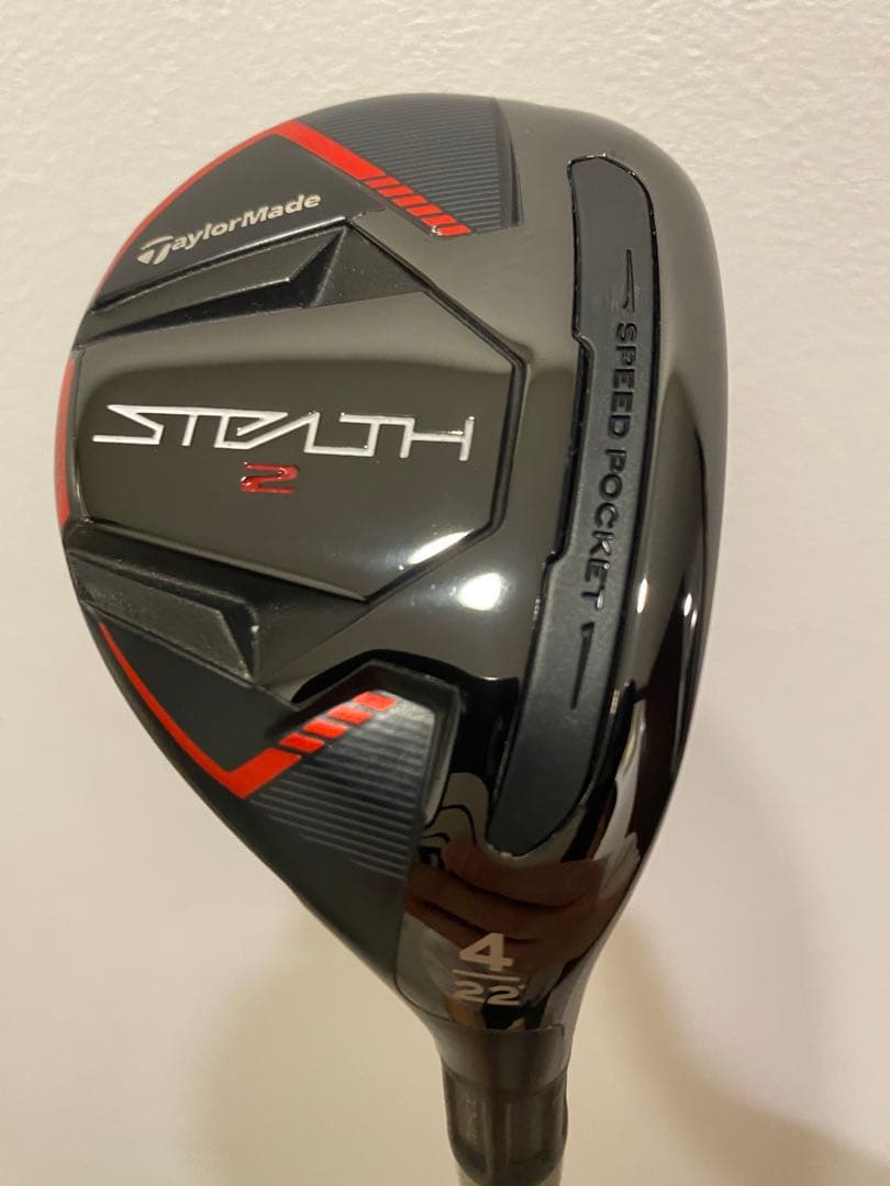 ほぼ新品 TaylorMade STEALTH2 RESCUE 4U KBS