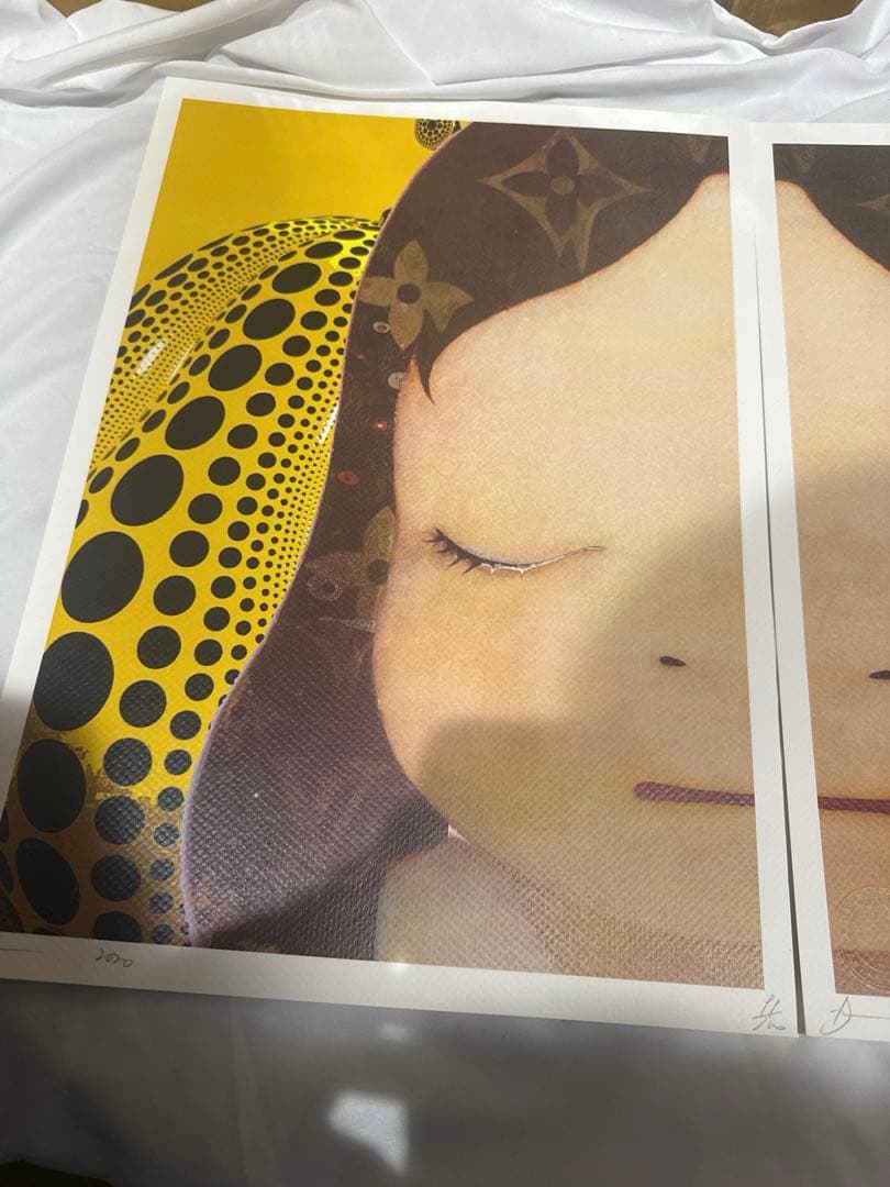 death nyc 現代アート　世界100枚限定　奈良美智　草間弥生　ヴィトン