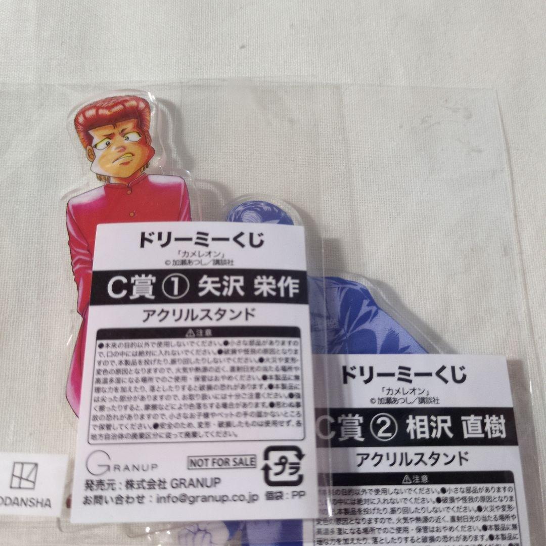 ドリーミーくじ カメレオン アクリルスタンド グラス 10点セット