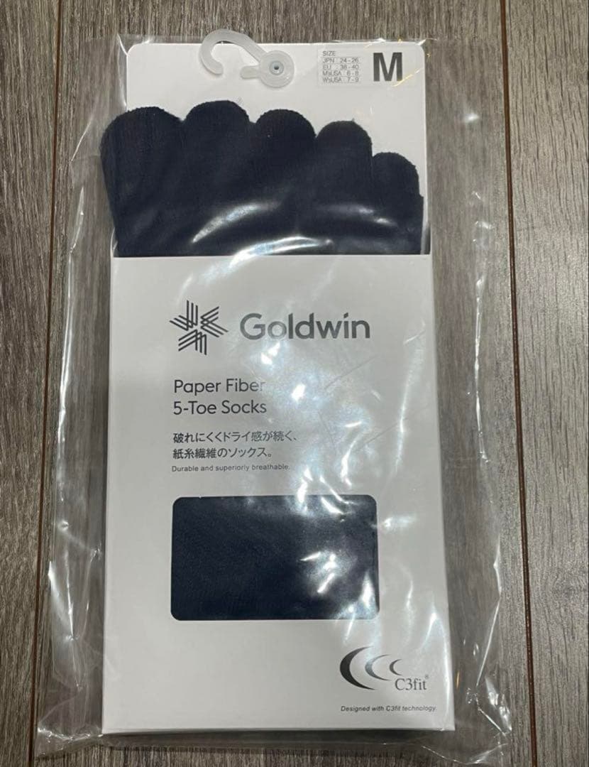 レンジャーGoldwin Paper Fiber 5-Toe SocksM