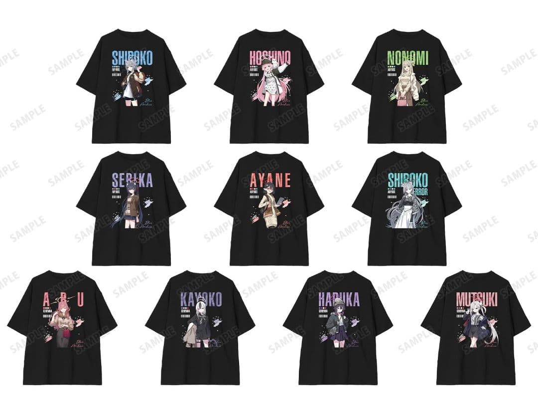鬼方カヨコ　ブルーアーカイブ　ブルアカ　東武動物公園　Tシャツ　Lサイズ