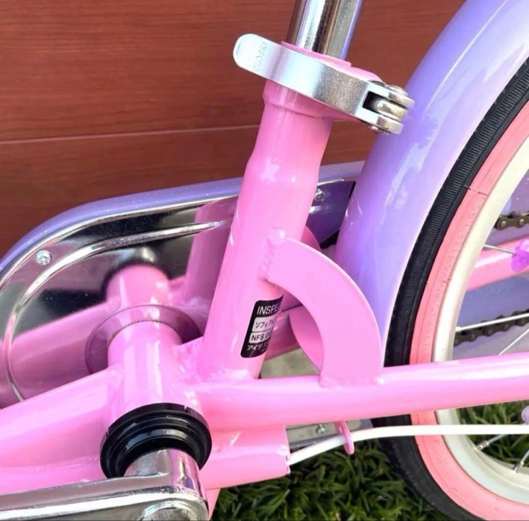 ディズニー　ちいさなプリンセス ソフィア 18インチ　子供自転車