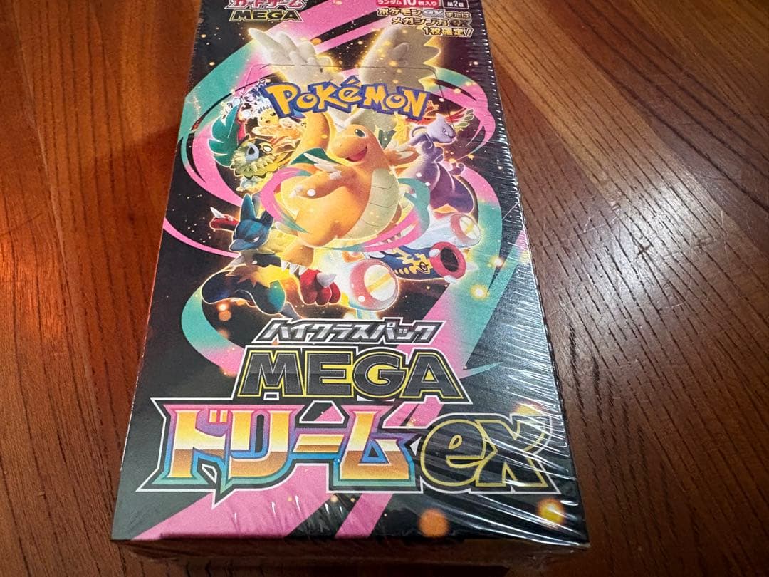 シュリンク付き　ポケカMEGAドリームEX 1BOX