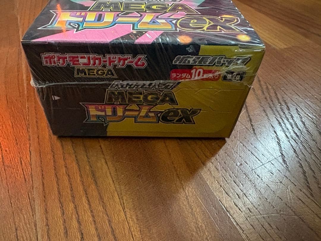シュリンク付き　ポケカMEGAドリームEX 1BOX