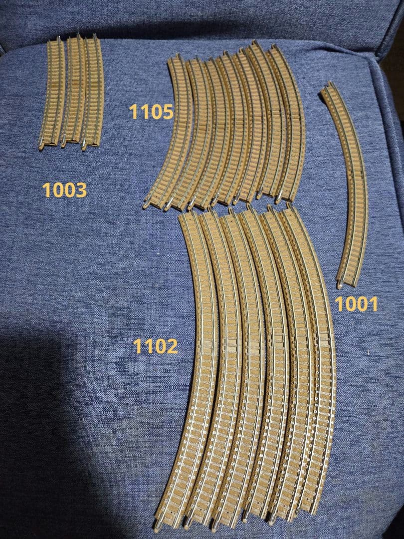 Nゲージ鉄道模型 レール他大量セット
