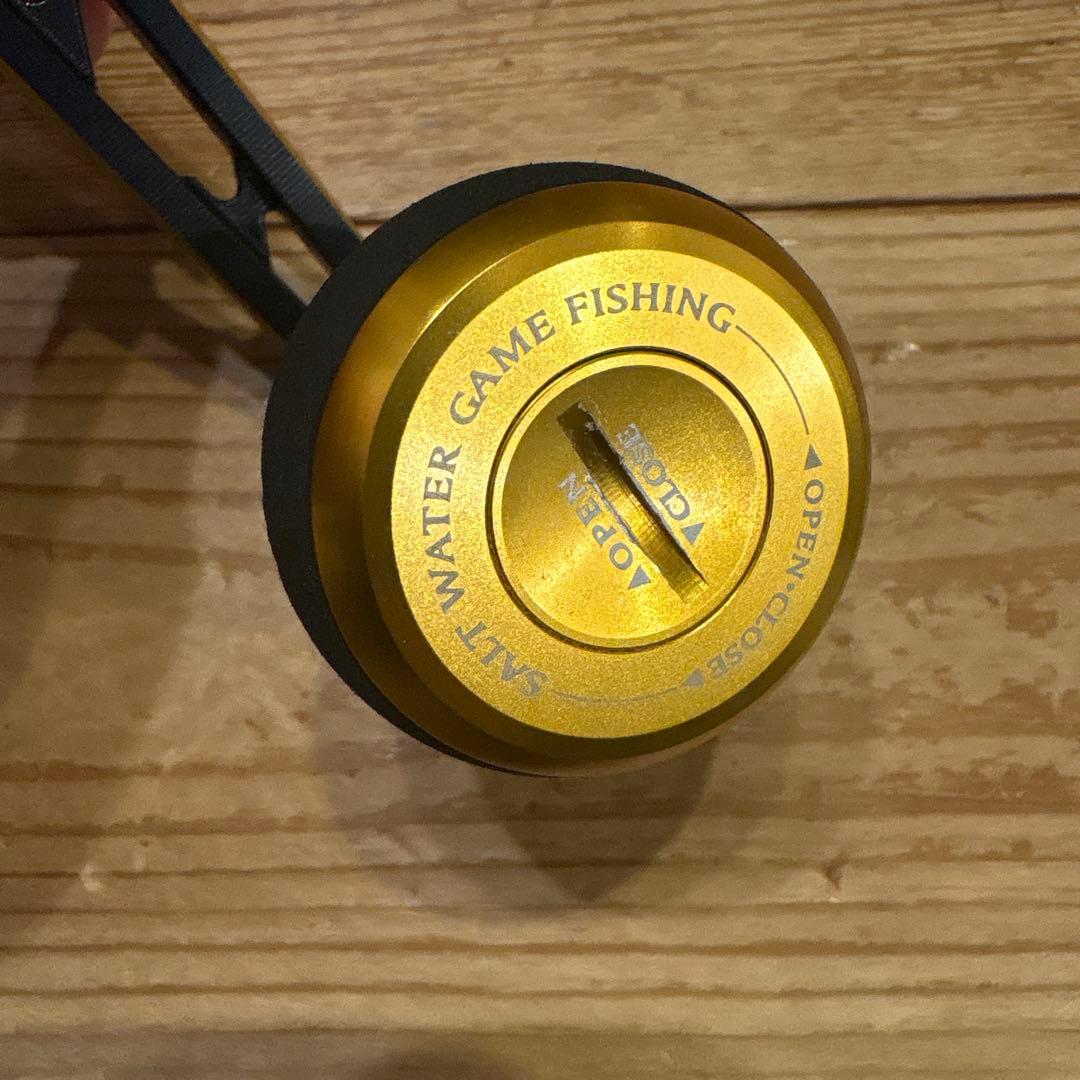 ゴメクサス90mm パワーハンドル　スタジオオーシャンマーク　ノブ付き