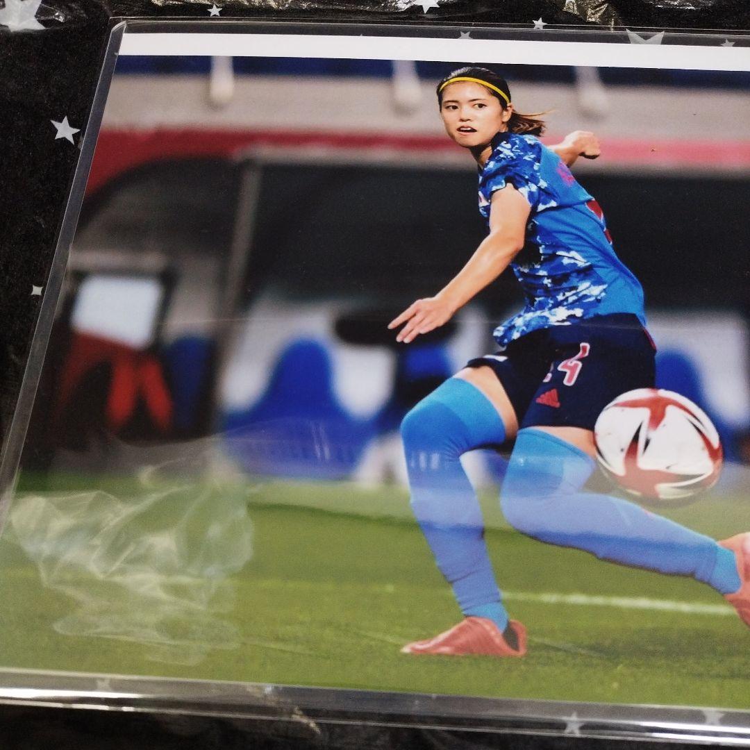 女子サッカー日本代表 なでしこジャパン　長谷川唯　直筆サイン入りフォト　証明書付