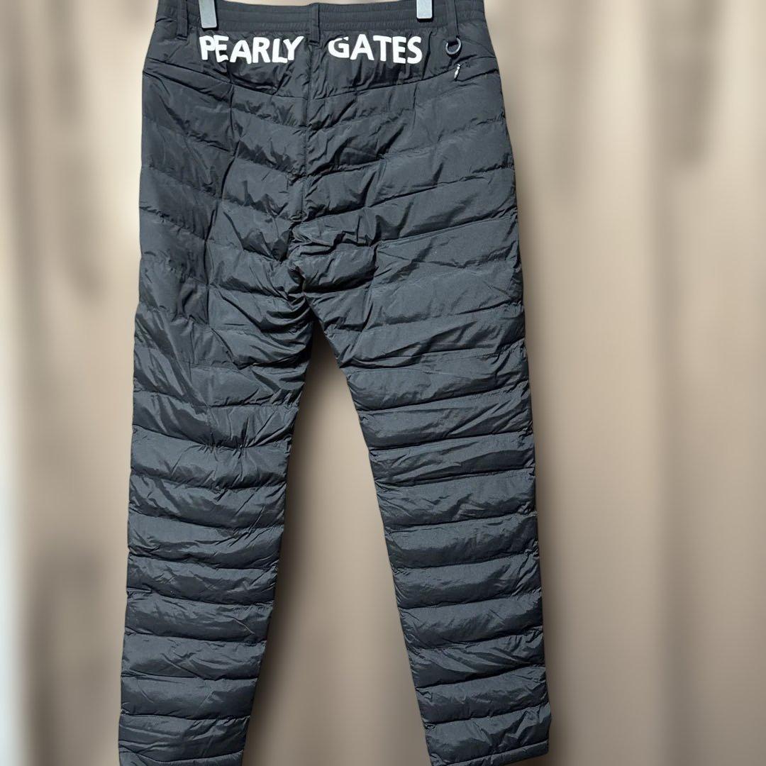 PEARLY GATES キルティングパンツ サイズ5 ブラック