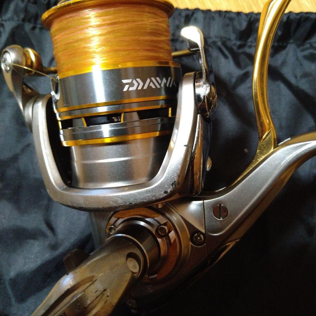 Daiwa レバーブレーキスピニングリール プレイソ3000HLBD 収納袋付き