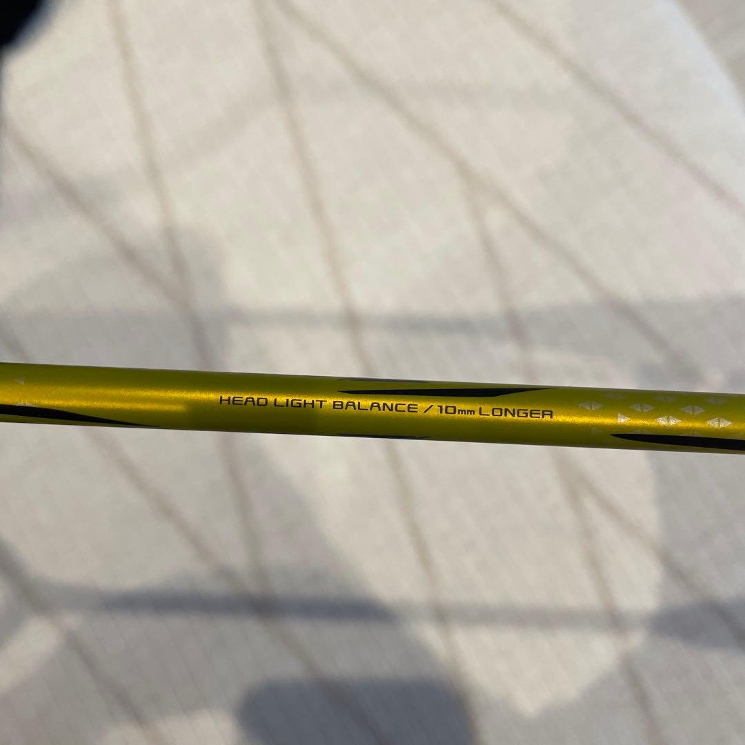 NANOFLARE 1000 イエロー 日本製 バドミントンラケット