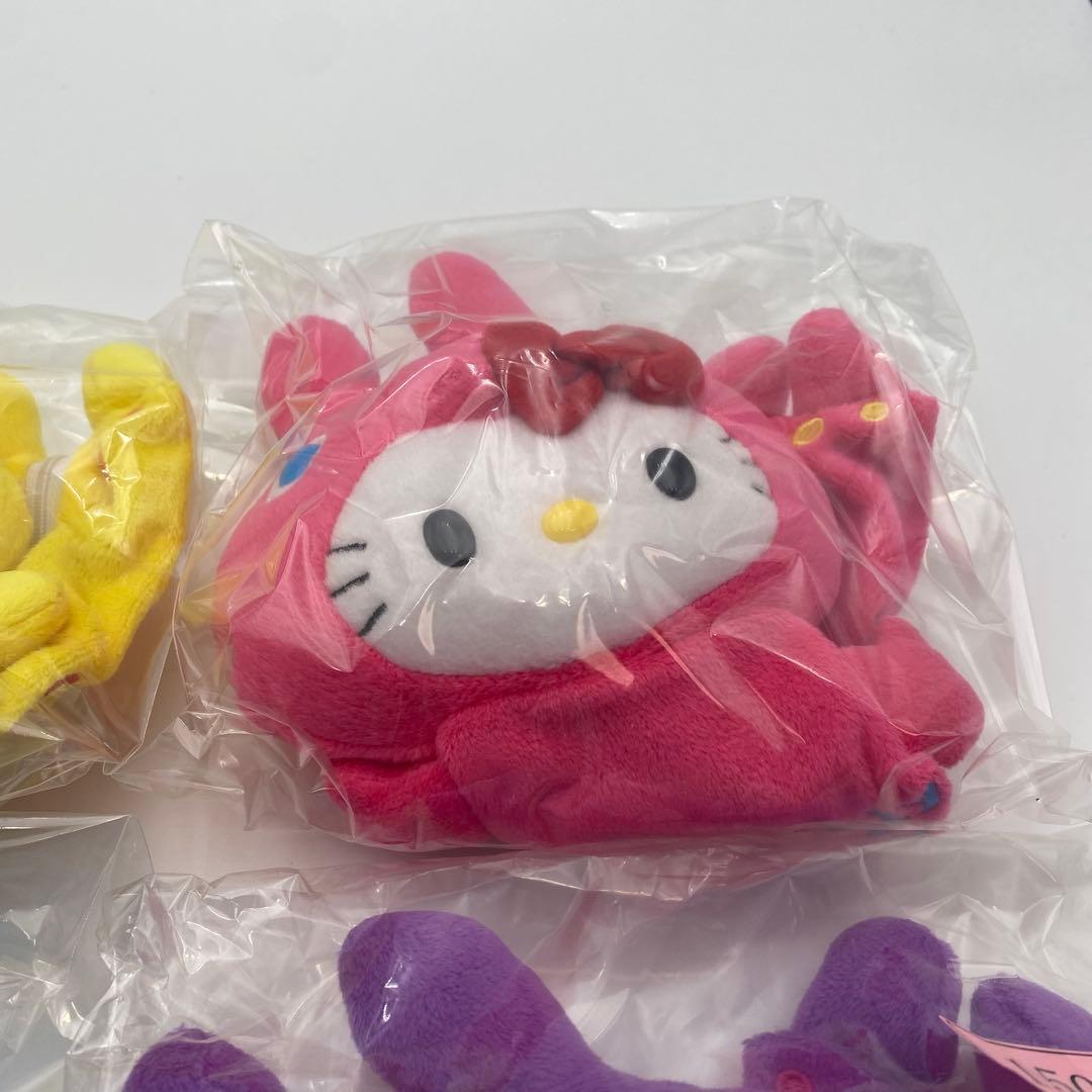 未使用ハローキティ×rody ぬいぐるみ筆箱セット 4色