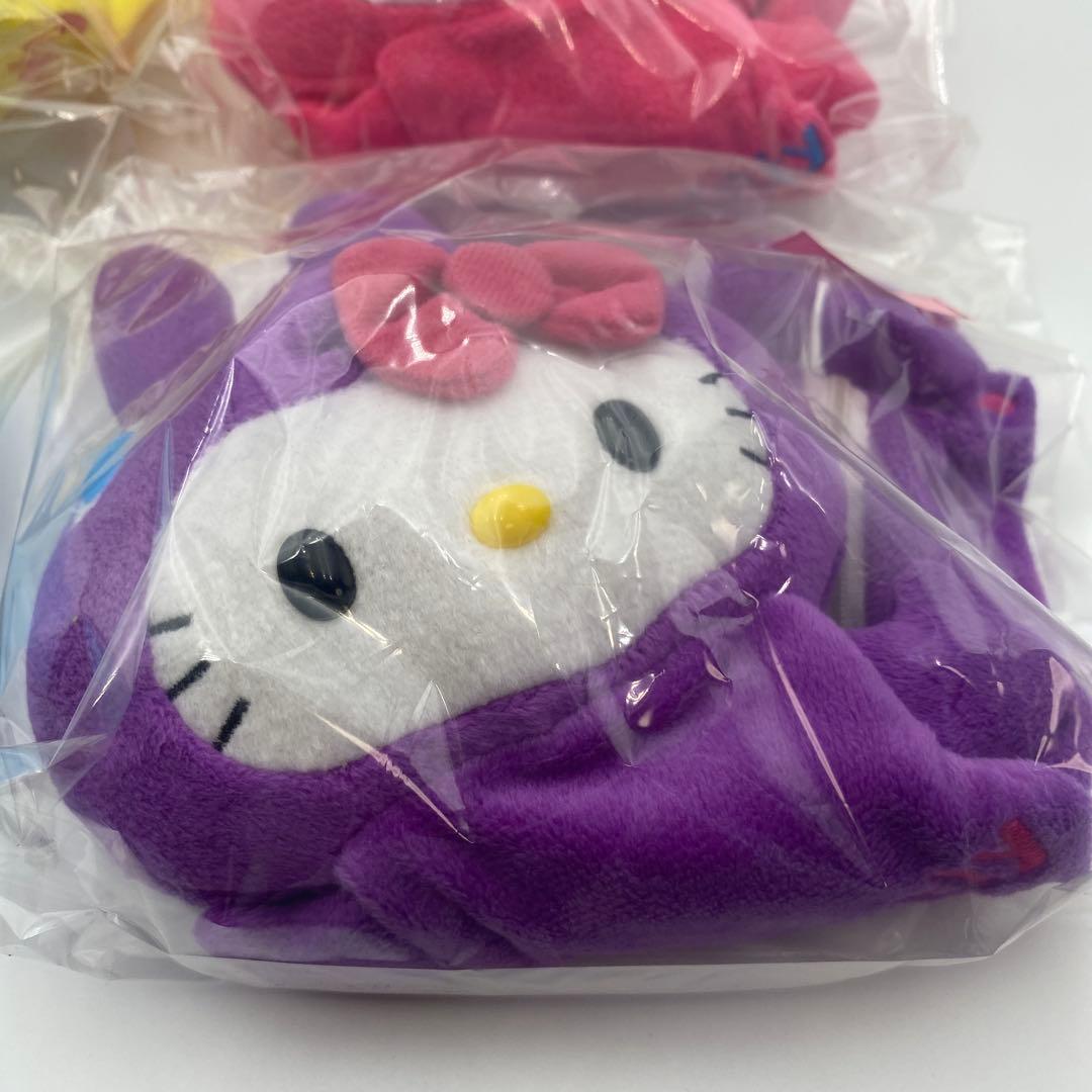 未使用ハローキティ×rody ぬいぐるみ筆箱セット 4色