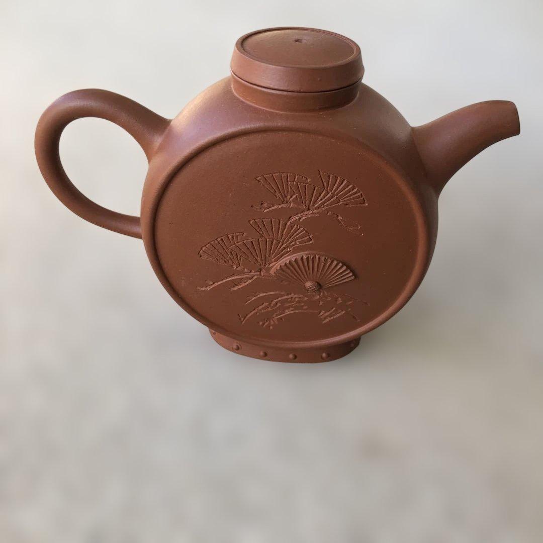 紫砂壺　朱泥　急須　中国