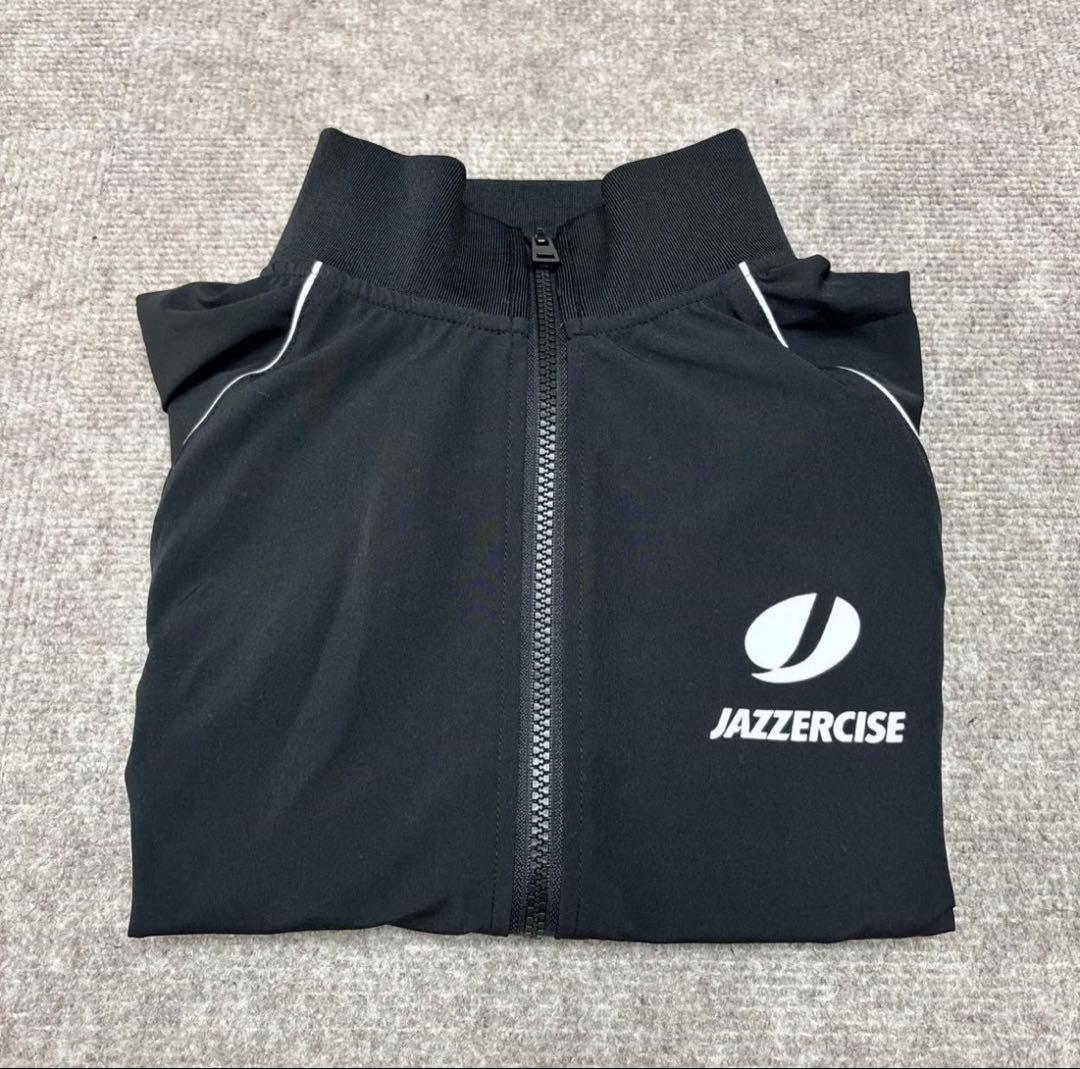 JAZZERCISE ジャザサイズ ジップアップ ブラック Mサイズ