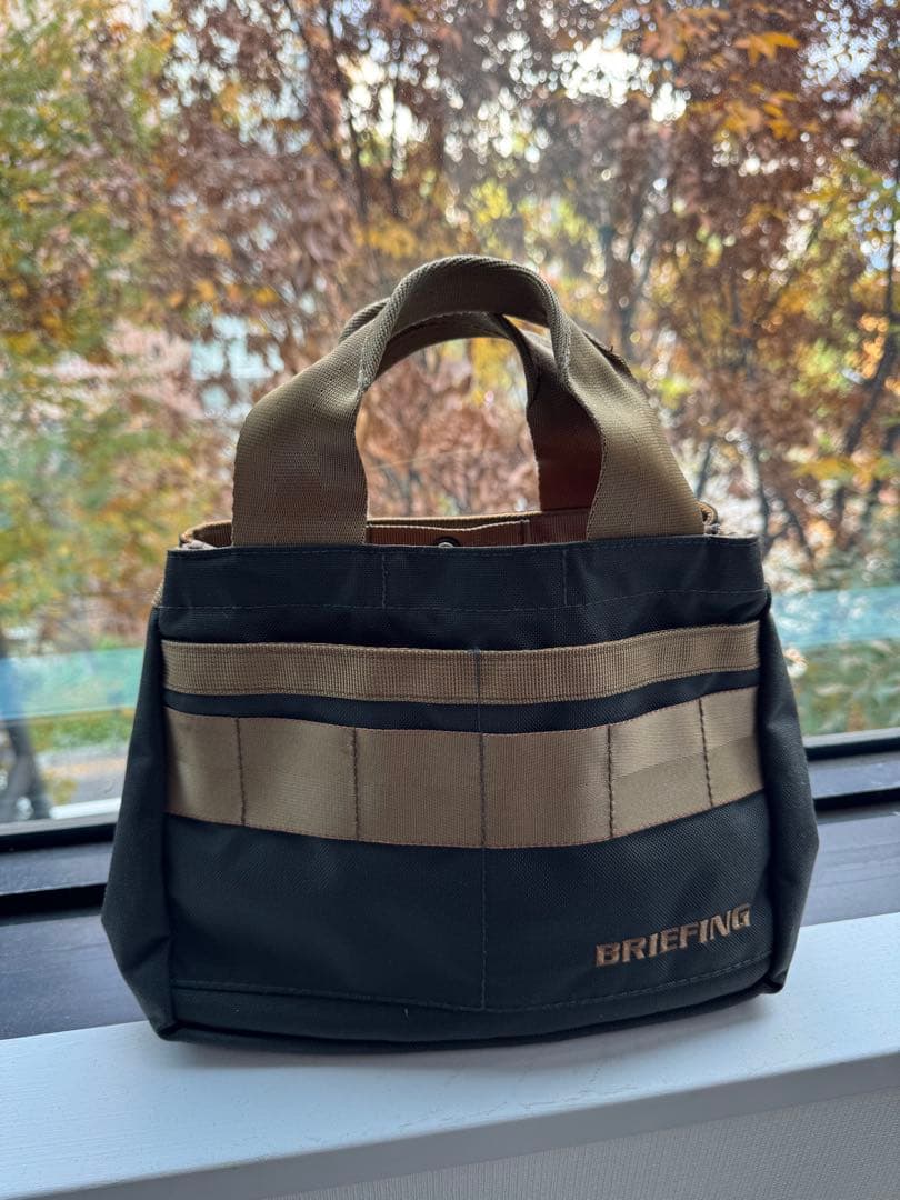 BRIEFINGCART TOTE COYOTE ゴルフ トートバッグ