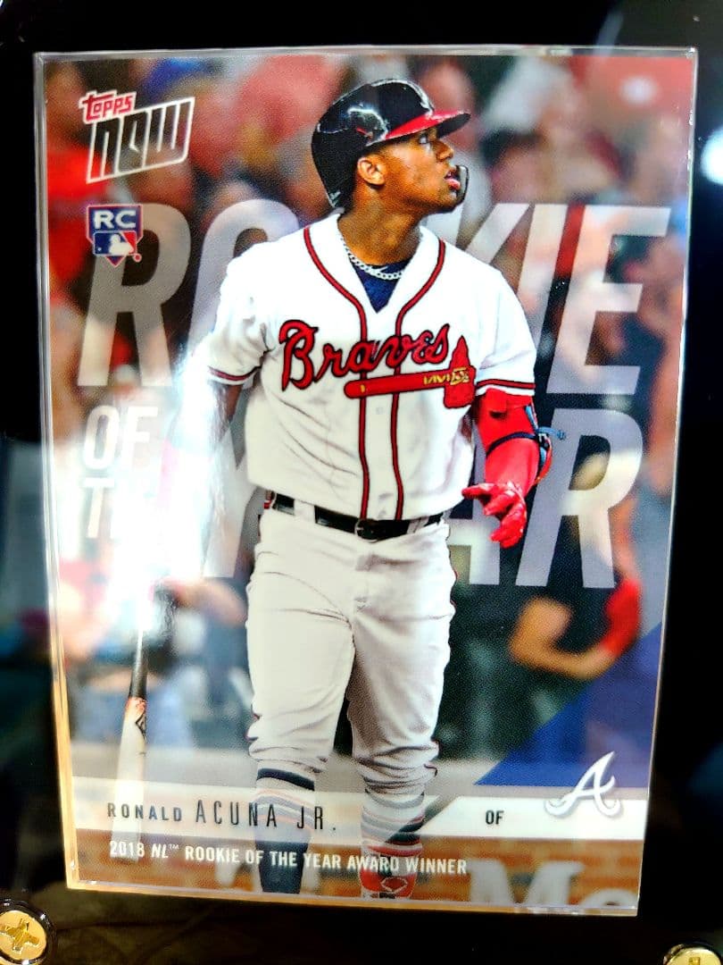 大谷翔平&アクーニャjr. topps now 2018年新人王 rookie