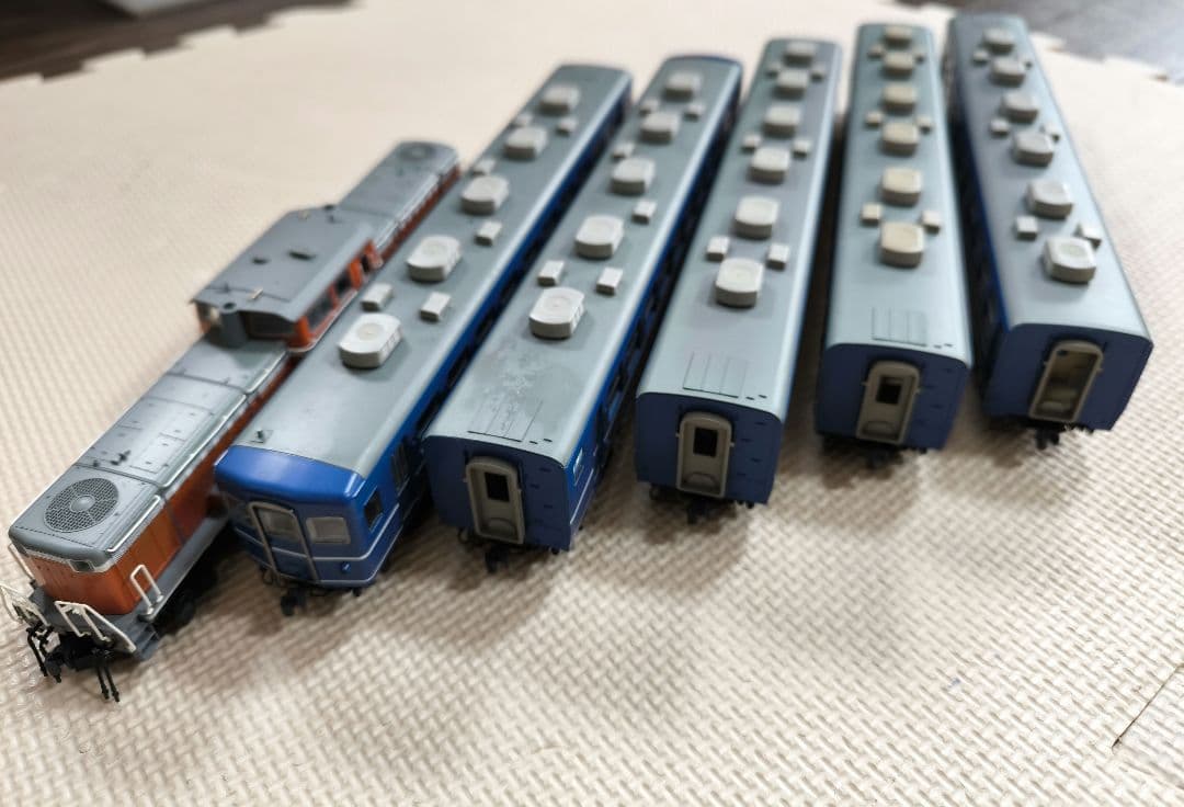 HOゲージ KATO dd51 20系客車5両セット