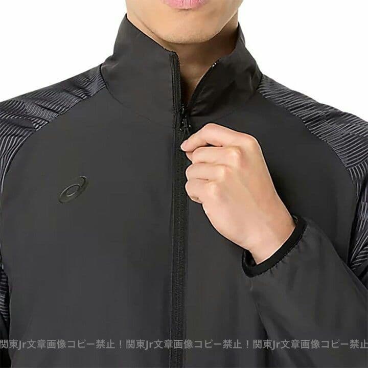 アシックス ウィンドブレーカー 上下セット ナイロンジャケット パンツ 新品L
