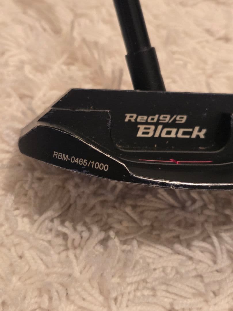 kasco キャスコ　Red 9/9 BLACK パター