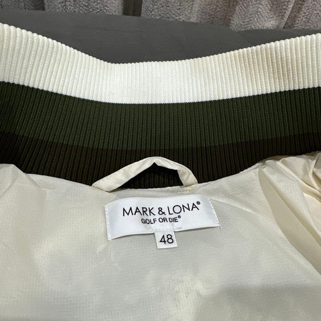【MARK&LONA】ダウンジャケット カモフラージュジャケット　L 48