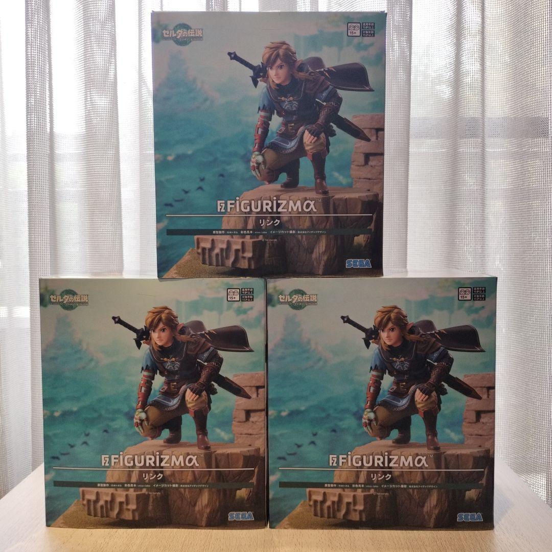 ゼルダの伝説 FIGURIZMα“リンク” 3個セット