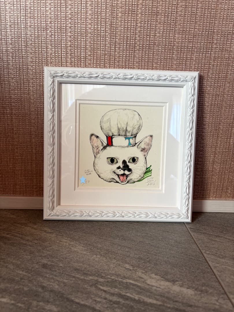 ヒグチユウコ複製画ベーカリーナイスキャッツてんまる