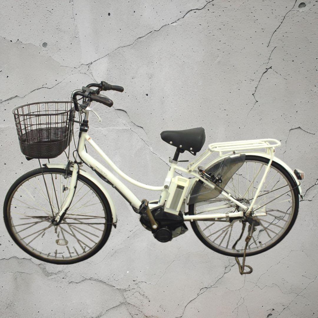 整備済美品★YAMAHA PAS Ami 26インチ ホワイト 電動自転車