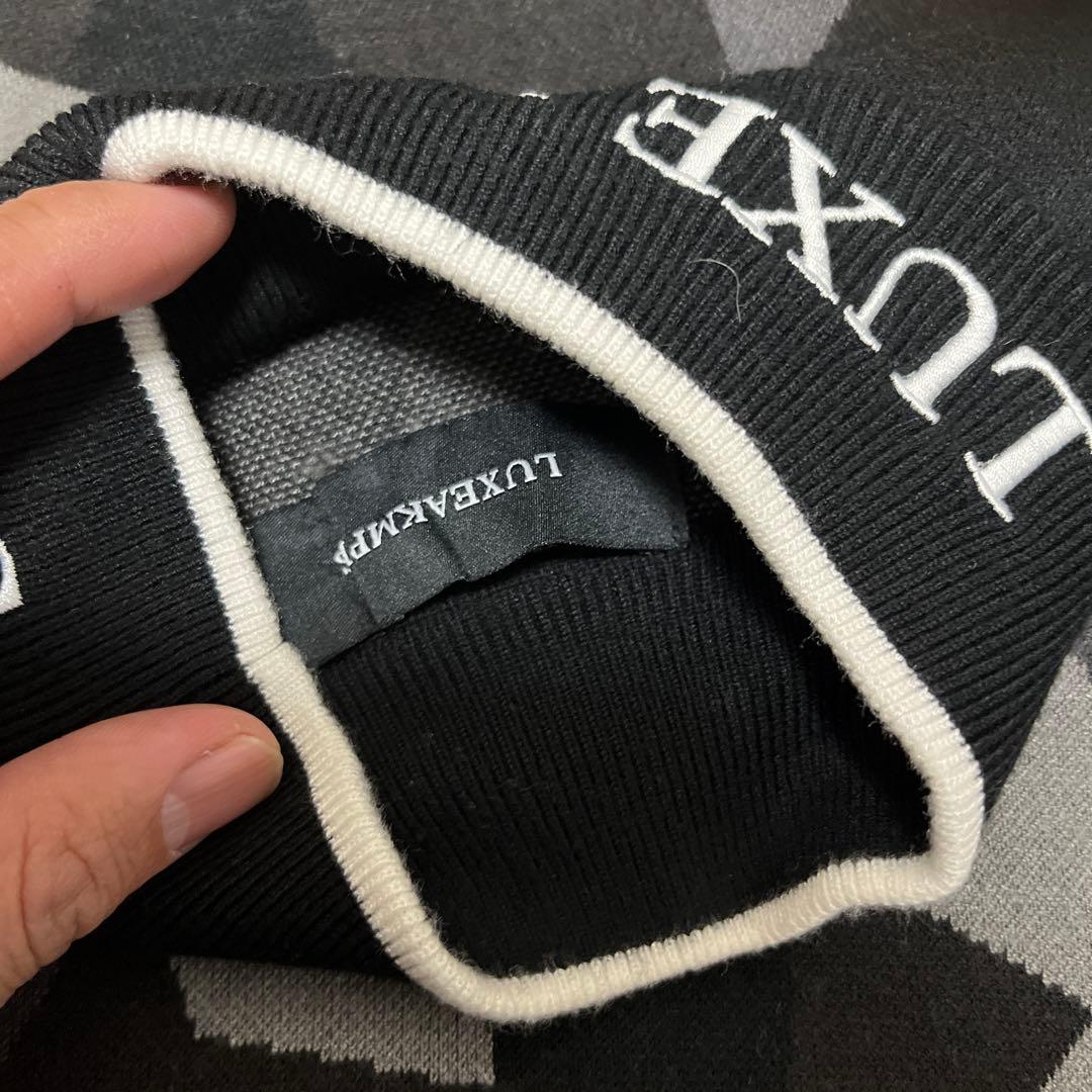 LUXEAKMPLUS 長袖セーター　ハイネック　XL