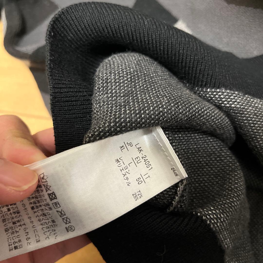 LUXEAKMPLUS 長袖セーター　ハイネック　XL