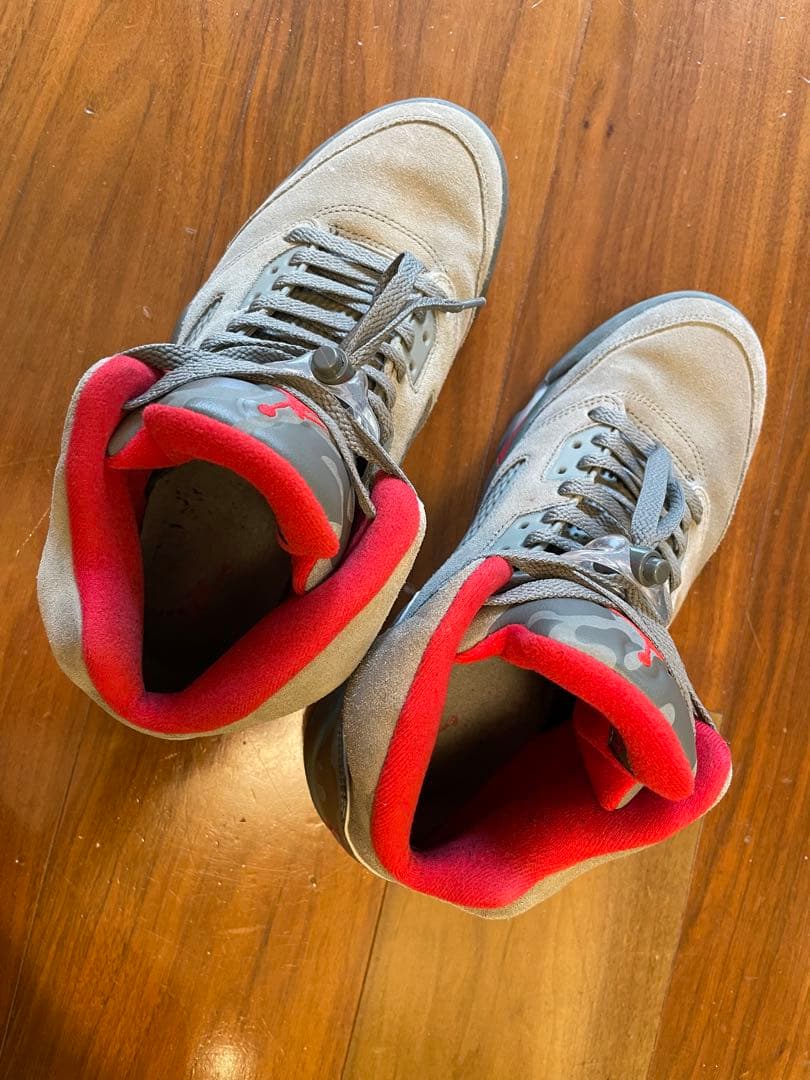 シューズ(男性用) NIKE AIR JORDAN 5 RETRO P51 CAMO